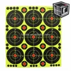 Splatterburst Targets - 3 inch "Stick & Splatter" Reactive Self Adhesive Shooting Targets - Gun - Rifle - Pistol - AirSoft - BB