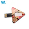 Triangle card usb memory stick usb 2.0 flash drive 64 gb pendrive 32gb usb flash disk