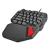 VizGiz K108 Wired Professional Gaming Mini keyboard with 3 Color Backlit, 38 Keys Gamer Gaming Keyboard for lol PUGB Computer