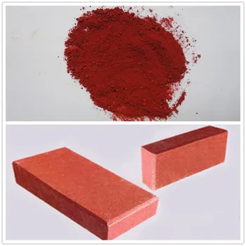 iron pigment oxide concrete terrace brick larger