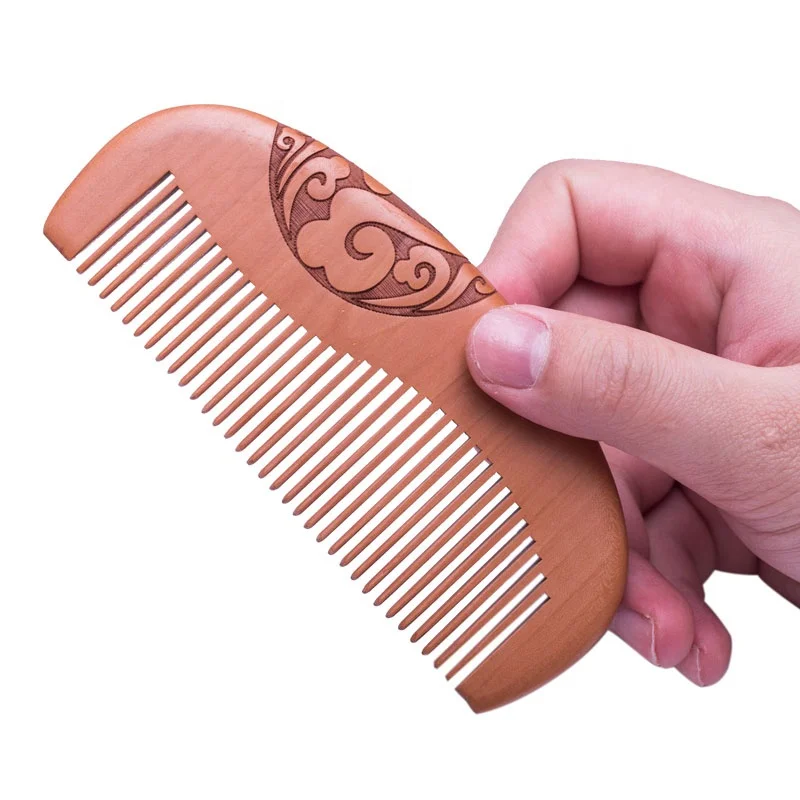 

Wholesale Custom Logo Handmade Wooden Hair Paddle Brush Comb For Head Massage