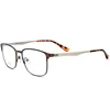 Round myopia glasses frame models ultra-light titanium alloy optical glasses frame men's screwless glasses