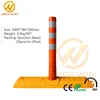 Road Safety Warning Bollard Lane Separator Traffic Column Posts,780mm
