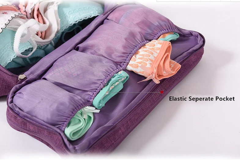 Wholesale High Quality Underwear Storage Case Travel Organizer Bag