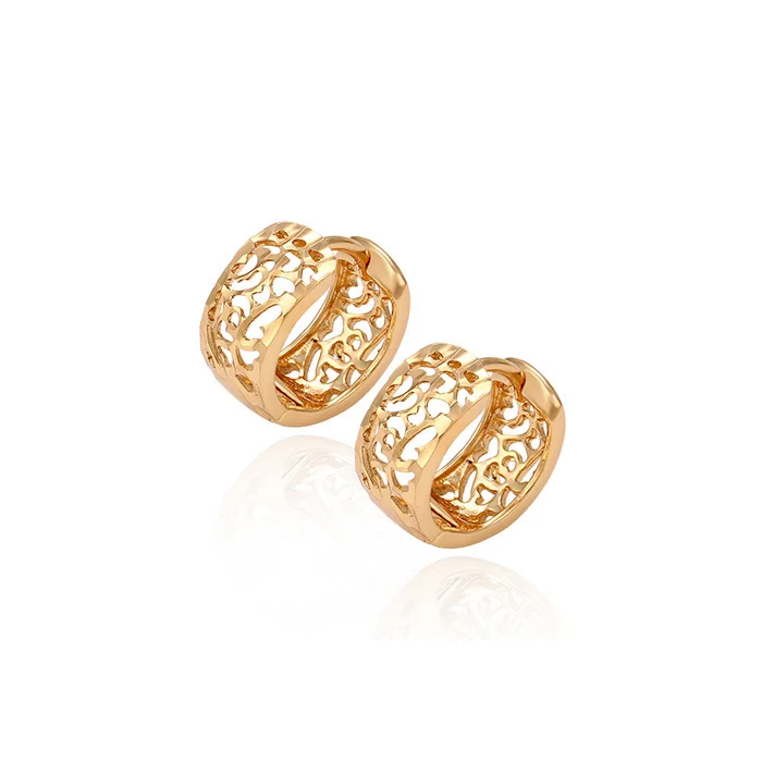 

C207191--29658 Xuping Fashion 18K gold Plated Jewelry Earrings Promotion Huggie earrings