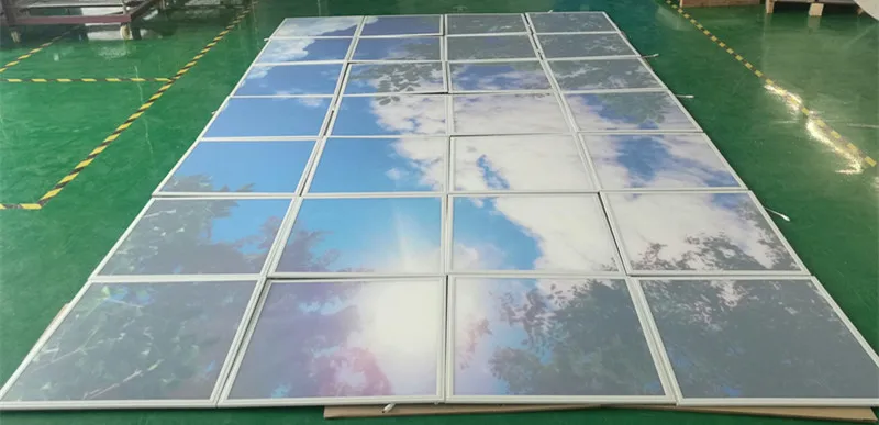 リアル3dビジョンブルースカイledパネル人工天窓パネルライト Buy パネルライト 天窓パネルライト 3dビジョン青空 Product On Alibaba Com