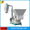 Rice straw long grass weeds hay milling machine for wood pellet