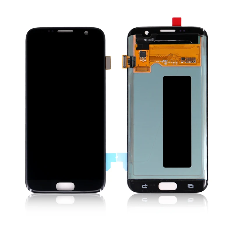 

50% OFF Pantalla Replacement Parts For Samsung For Galaxy S7 EDGE G935 G935F LCD Display Touch Screen Digitizer Assembly, Black/white/golden in stock