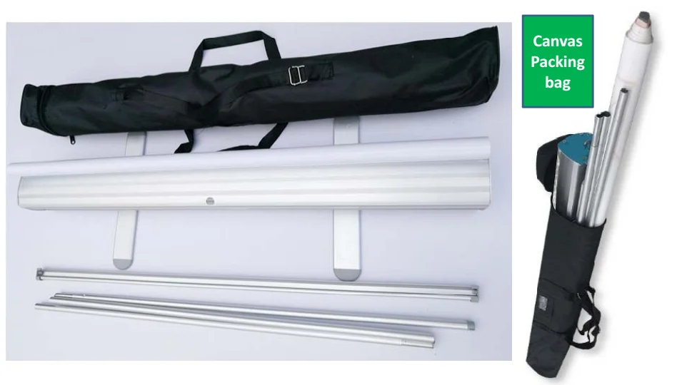 Cheap Price High Quality Aluminum stand PVC screen top up banner