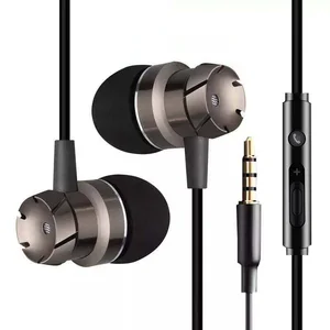 3.5mm Bass Wired In Ear Headphones with Microphone