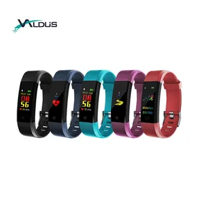 115 Plus Smart Bracelet Heart Rate Blood Pressure Monitor