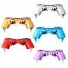 Chrome Top Front Upper Housing Shell Case Cover Repair for Sony Playstation 4 for PS4 Wireless Controller Shell