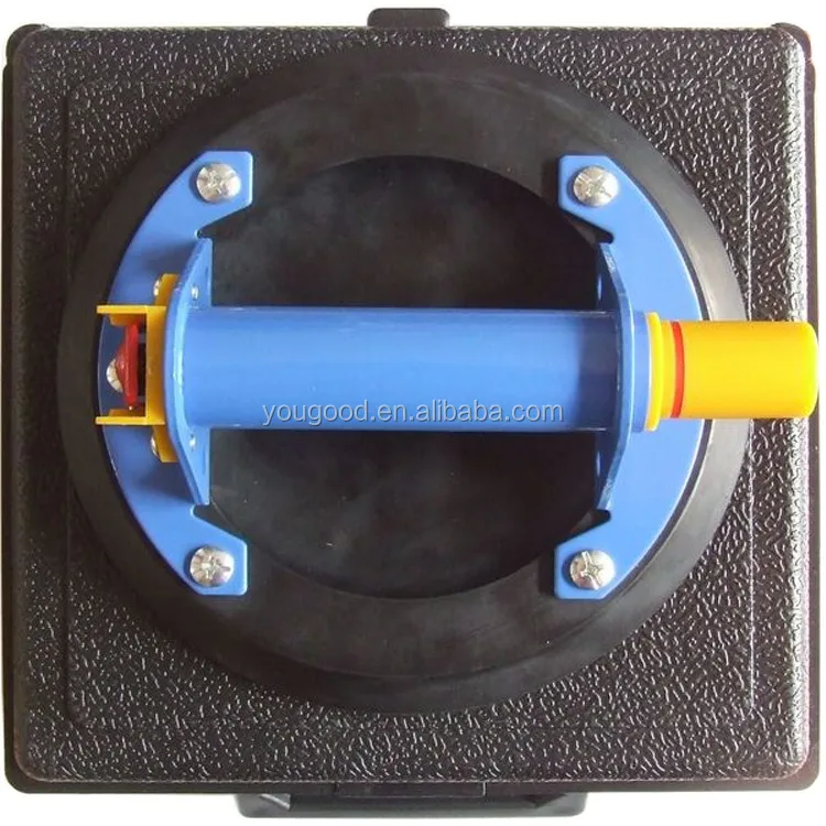 8 Inch Industrial Pump Vacuum Suction Cup With Brass And Flat Pad Glass