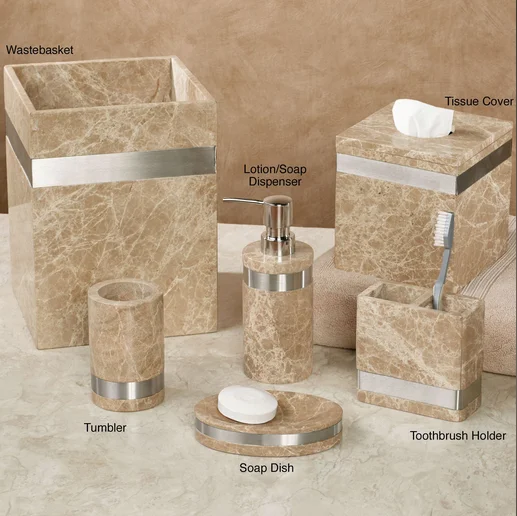 Royal Classic Hotel Room Marble Resin Bathroom Accessories Set Buy Hotel Room Accessories Marble Accessories Marble Bathroom Set Product On Alibaba Com