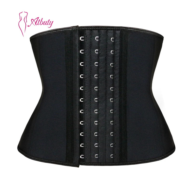 

ATBUTY New Arrival 9 Inch Shorter Women Top Online For Sale Sport Slimming Waist Trainer, Black and nude