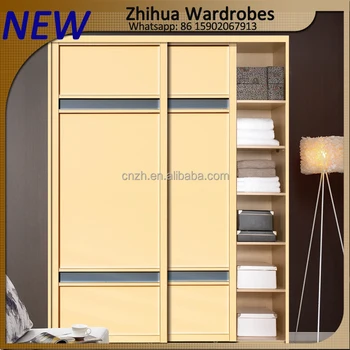Zhihua Modern 2 Colors Combination Wardrobe In Sliding Door Buy Bedroom Wardrobe Small Wardrobe Closets Bedroom Set Wardrobe Product On Alibaba Com