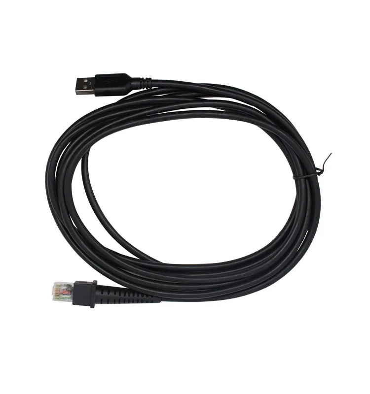 Cavo USB per Datalogic GD4130 QD2130 GD4430 QW2120 Scanner per codici a barre QD2100, cavo USB diritto 10FT 3M