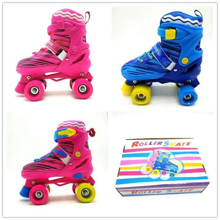 Hot Sale Inline Skates Wholesale 4 Wheels Double Semi Soft Inline Skates 2 In 1 Roller Skate