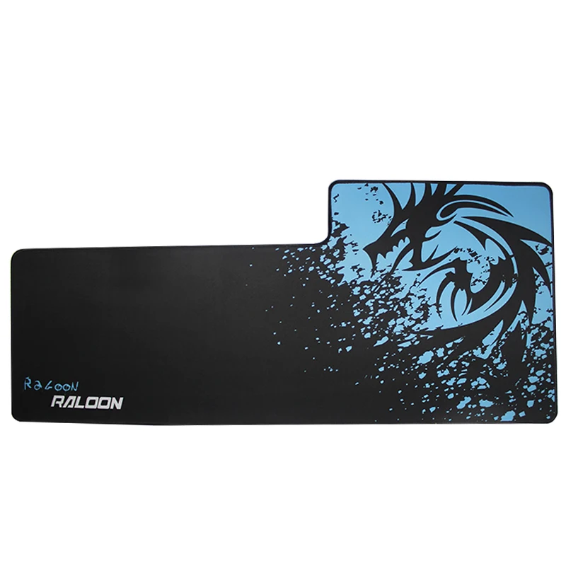 

Blue dragon xxxl customized non-slip rubber polyester mousepad laptop gaming mouse pad, Full color printing