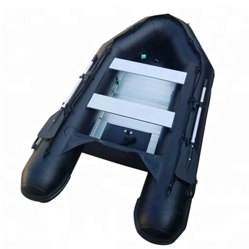 

2019 Cheap China PVC Inflatable Fishing rubber Boat For Sale, Optional/grey/black