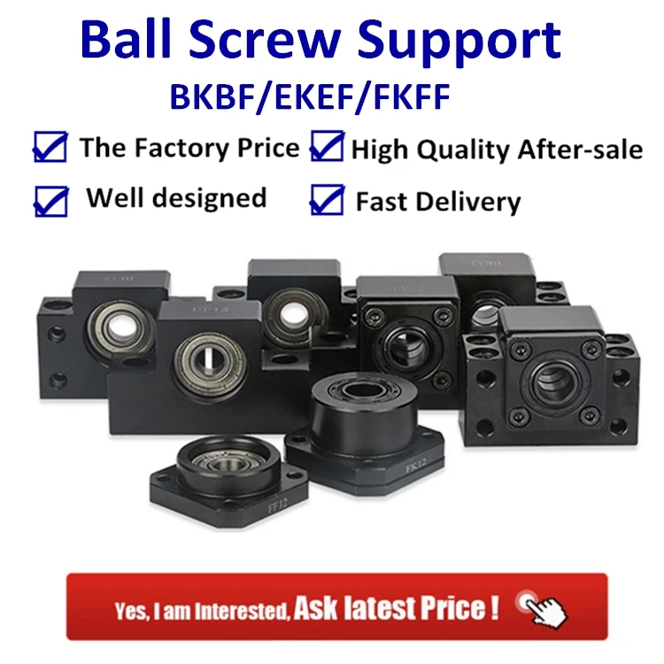 Bearing bracket ball screw support seat fixed seat bearing seat BK/BF/FK/FF10