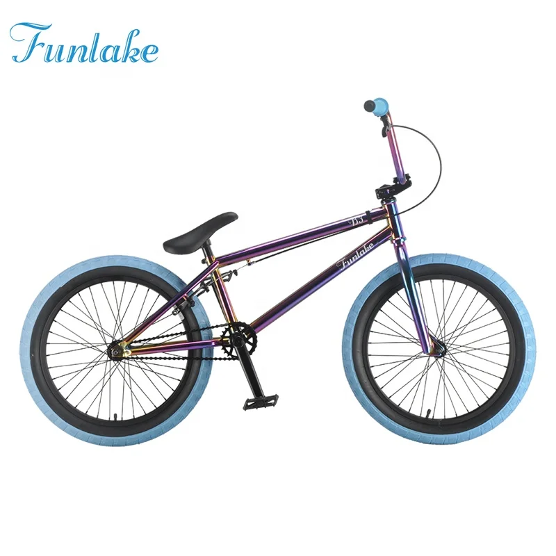 

Funlake OEM ODM high quality colourful flatland bmx bicycle 20 inch the mini cheapest halfpipe bmx freestyle bike