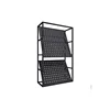 Hot product Fashion style large hook display racks for showroom bottle jar tempered jars glass display rack