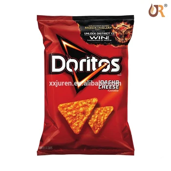 Potato Chips Plastic Packaging Food Bag Custom Printed Design Factory Product On