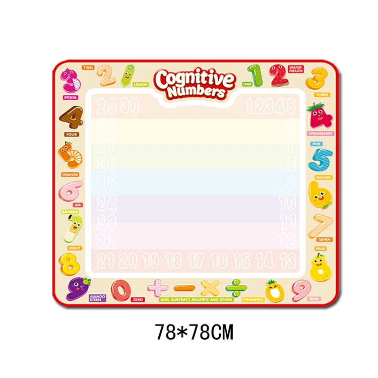 magic water drawing mat