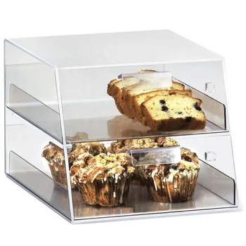 acrylic cupcake display trays pastry bakery donut display case