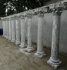 large size white color Marble roman pillar for decoration