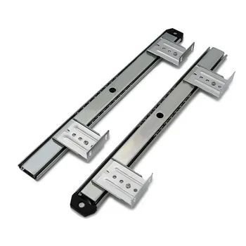 Bottom Mount Concealed Damper Guide Runner For Pulling Basket