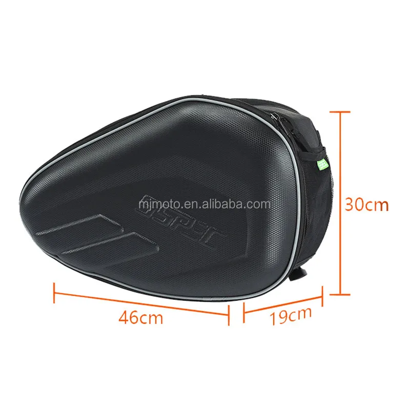 Carbon Fiber Motorcycle Saddle Bag Saddlebags Luggage Suitcase