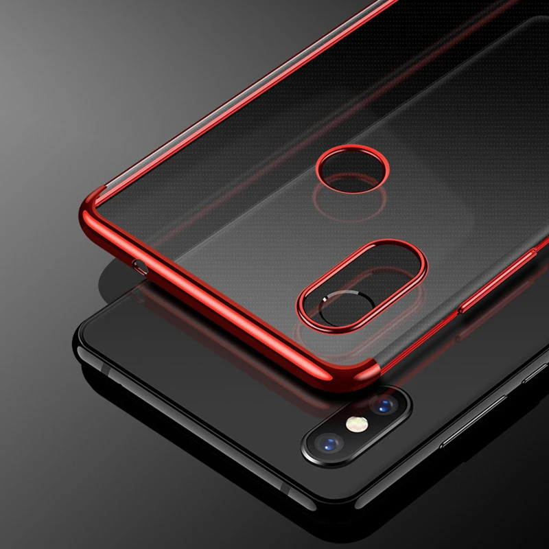 Mobile Phone Accessories For Xiaomi Note 6 Pro Case Tpu Clear For Xiaomi For Redmi Note 6 Back Cover Plating Phone Cases Buy Electroplated Transparent Case For Xiaomi Note 6 Pro