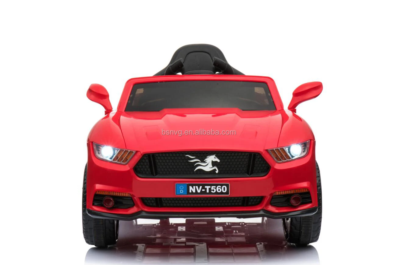 Emulation Kids Electric Car Mustang Style - Buy Emulation Kids Electric 