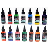 

Easyzlm Tattoo Supplies 14 Colors Dynamic Tattoo Ink for Tattoo Body Art