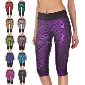 mermaid gym leggings