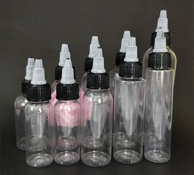 120ml Plastic Bottle Twist Top Bottle 4oz Squeeze Twist Cap Eliquid