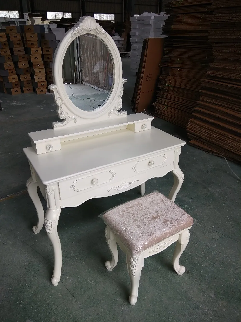 Hot Selling Cheap Dressing Table,Woodendressing Table,Folding Dresser