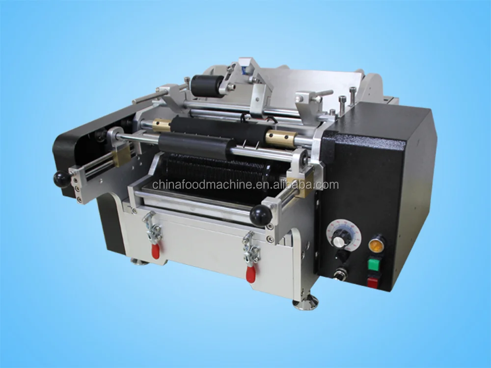 Auto Tin Can Vertical Cold Glue Labeling Machine Wet Glue Labeler For