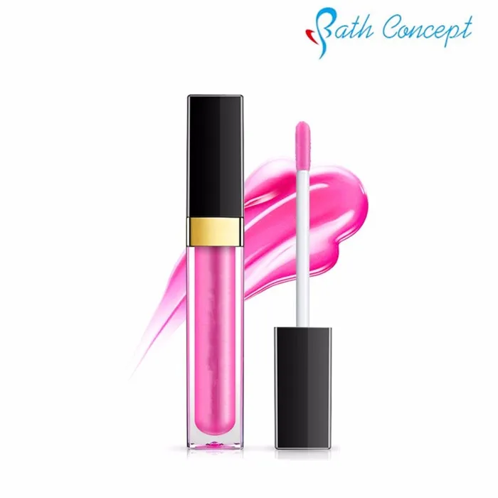 

High quality private label lip gloss with led light and mirror