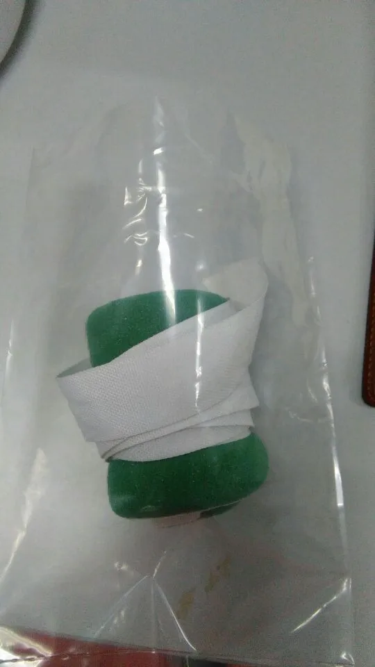 Medical consumable sponge and webbing limb constraints