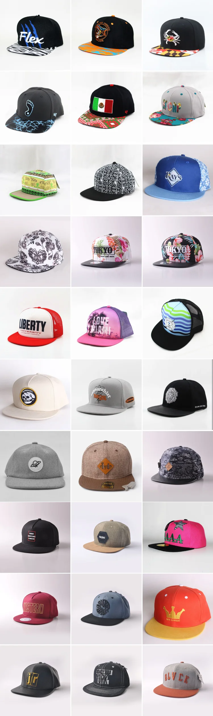 Custom Logo 5 Panel Rope On Flat Brim Bill Snapback Hat Wholesale Buy