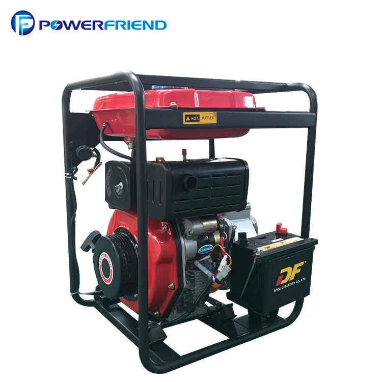 High Pressure Electric Farm Pumps 3 Inch Diesel Engine Alternator Water ...