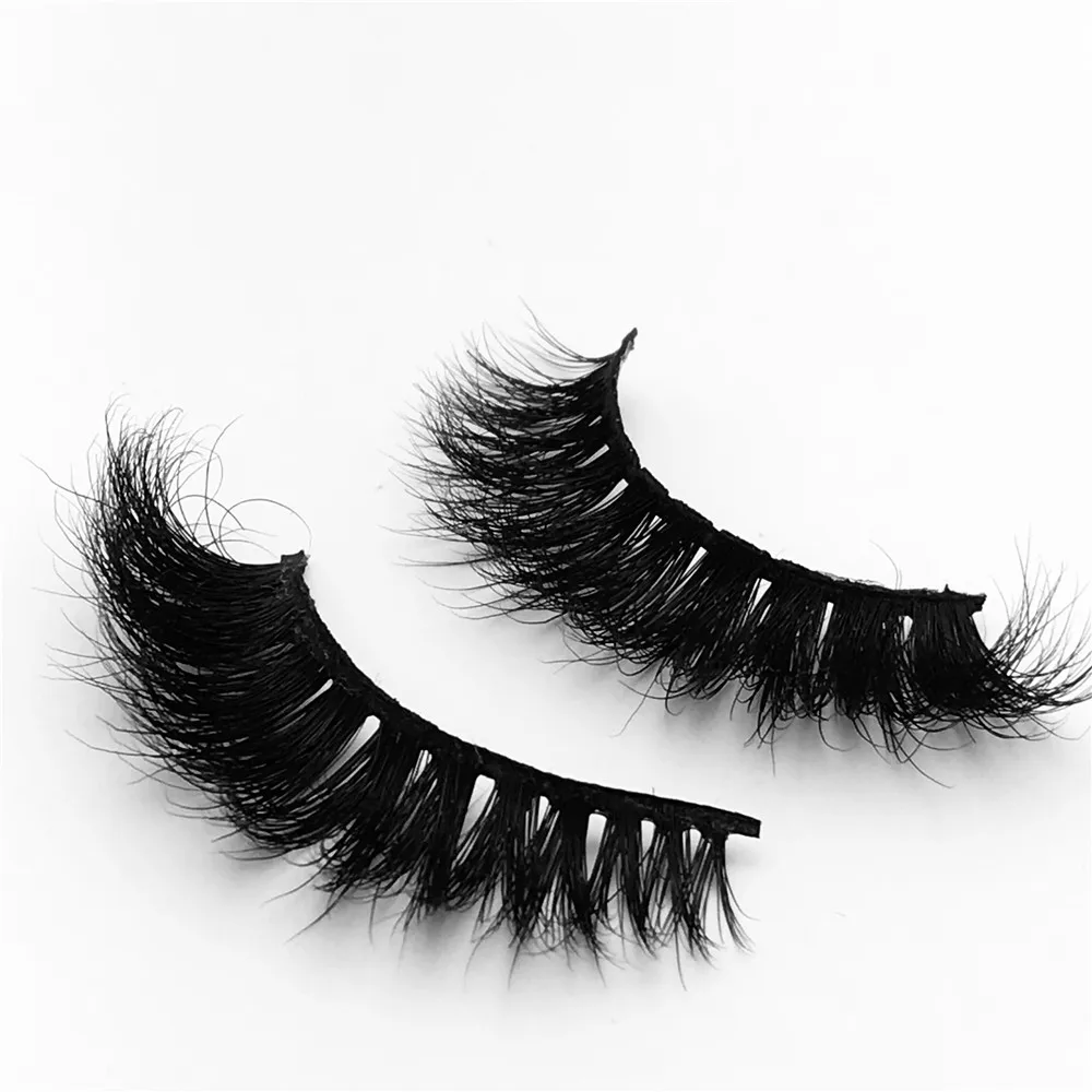

2019 new style 3D mink eyelashes with private label mink eyelashes with Shape Box 16 Pairs lashes Book, Black or as customer's request