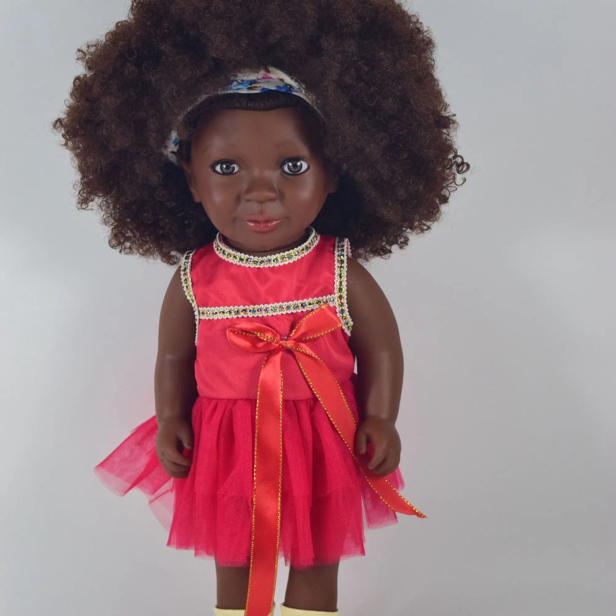 black tpe doll