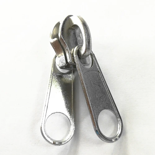 #10 Two Side Double Puller Zipper Slider For Big Nylon Zipper