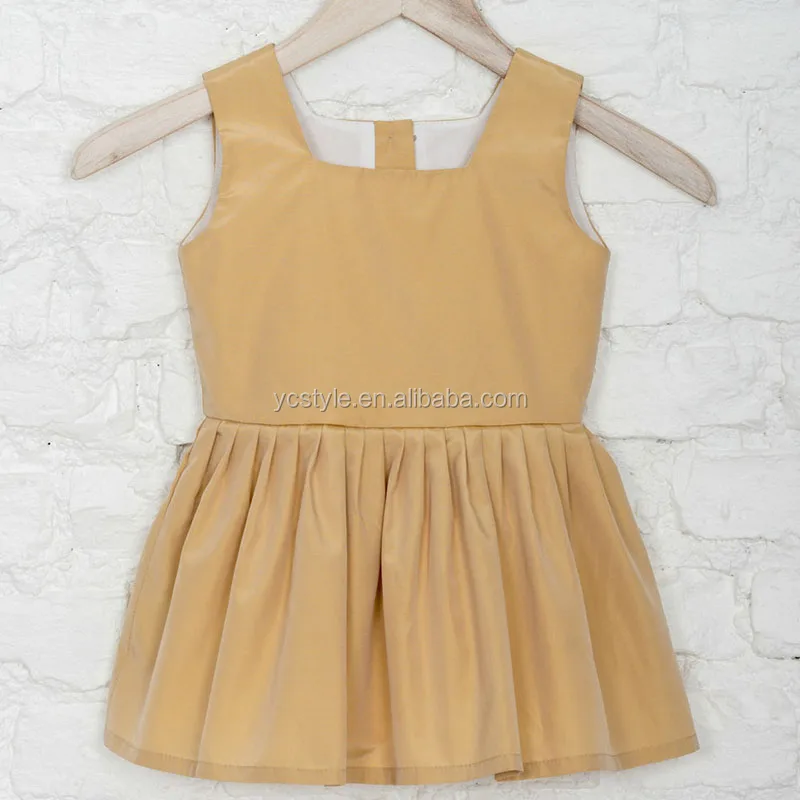 mustard color summer dress