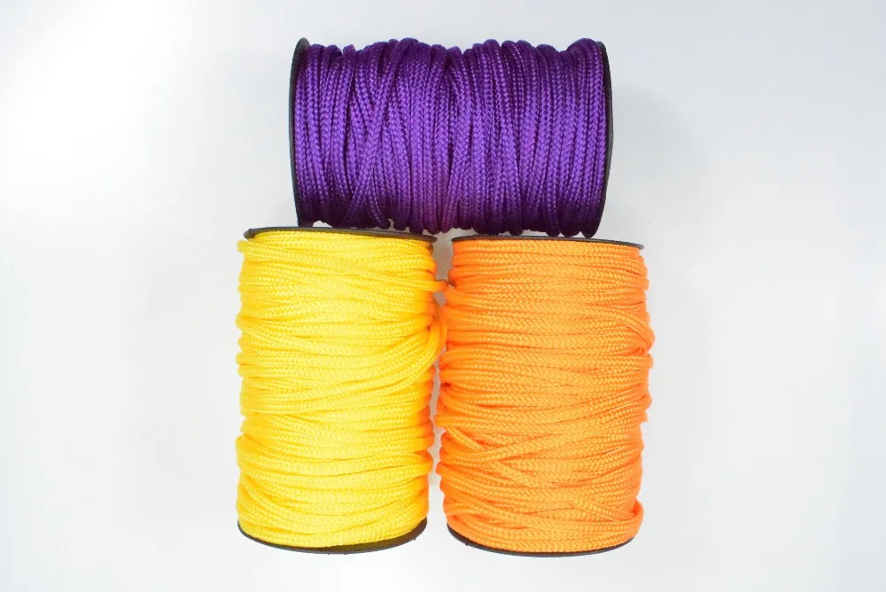 批发定制 2毫米-6毫米 pp 编织绳