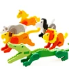3D Wooden Farm Animals Assembly Toy Assorted DIY Wooden Puzzle Arts and Crafts Activity Set